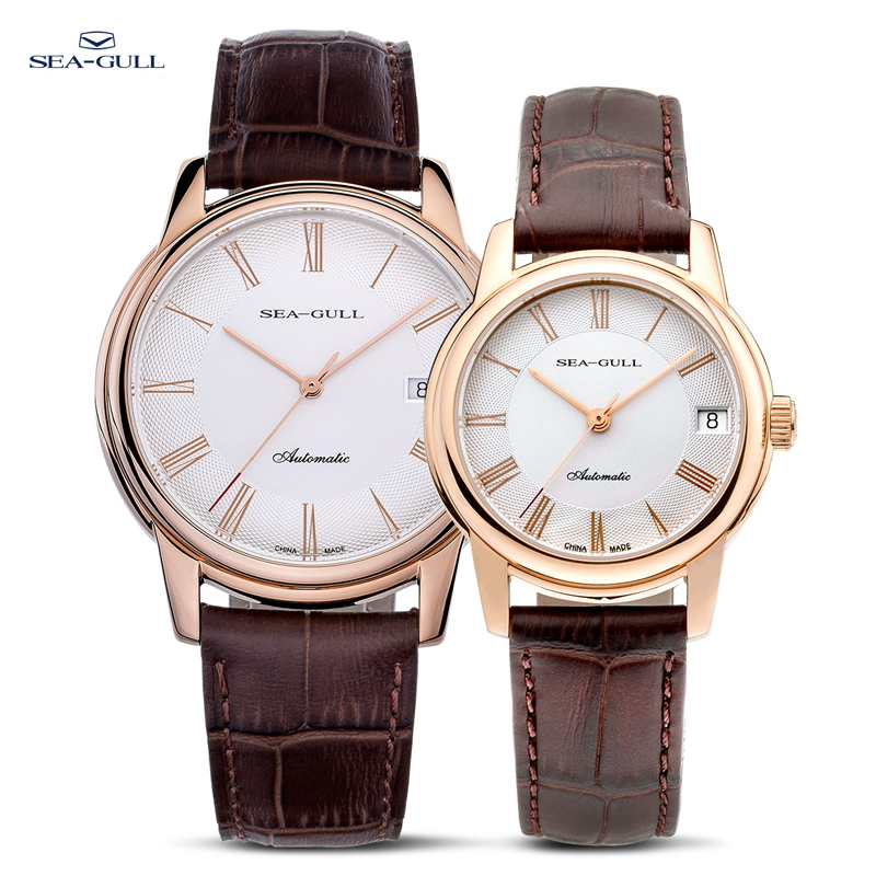 Omega Watch Constellation - Seagull männer Mechanische Uhr Halsketten-halsketten-elegantes Leder