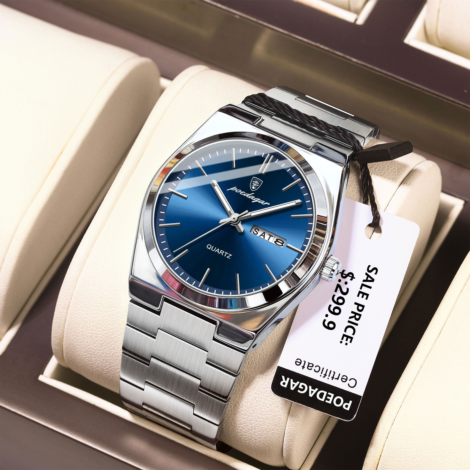 Patek Philippe Watch Nautilus - POEDAGAR Luxus Uhren Für Männer Edelstahl
