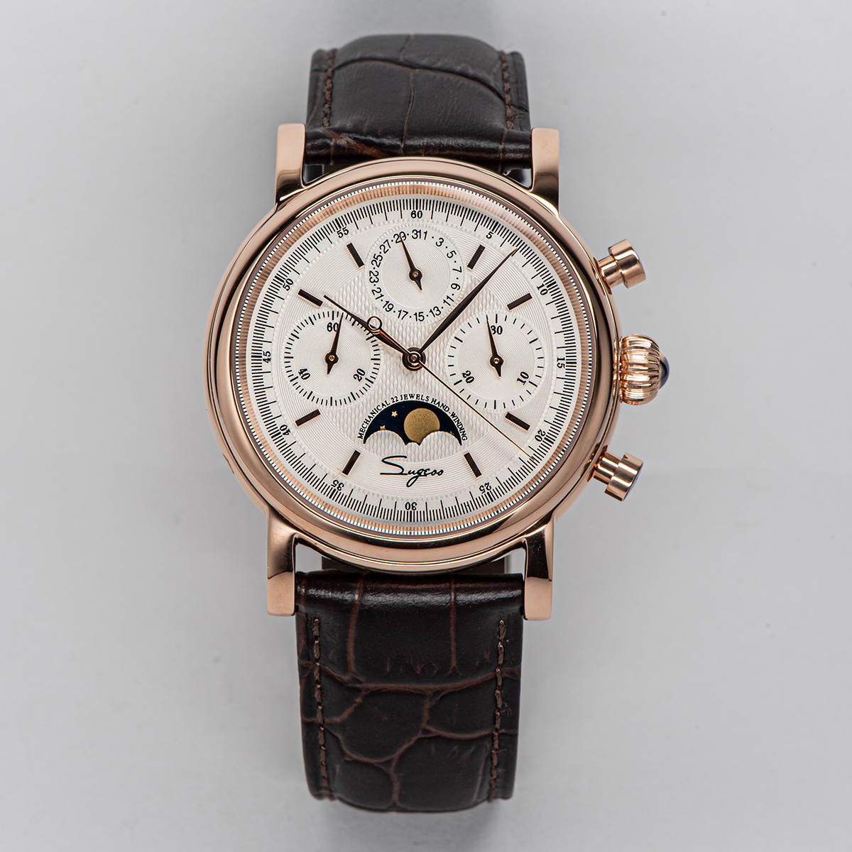 Seiko Watch Presage - Sugess Pilot Chronograph Mechanische Uhren Herren