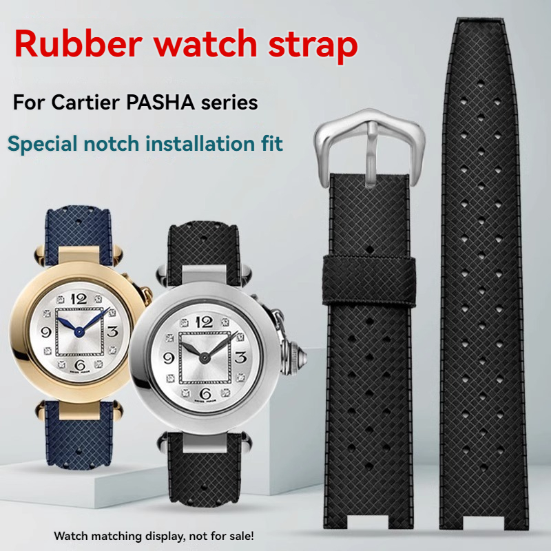 Gummi-Herrenuhrenarmband für C – Cartier Watch Tank Bewertung und Preis