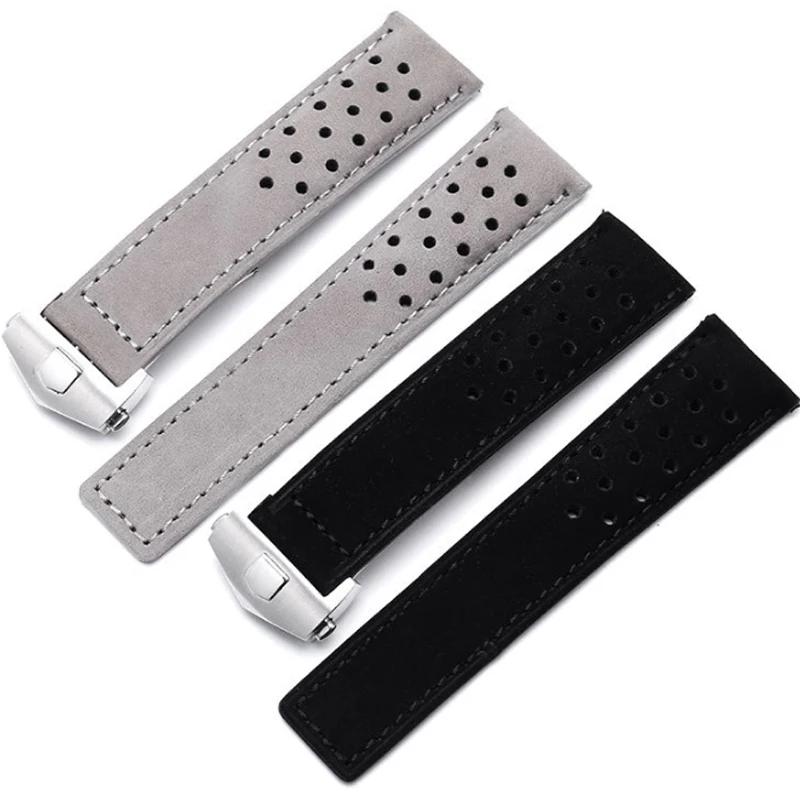 Echtes Lederarmband für Tag He – Curved Spring Bar Bewertung und Preis