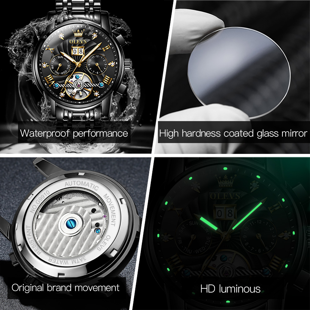 OLEVS Klassische Herrenuhren T – Omega Watch Constellation Bewertung und Preis