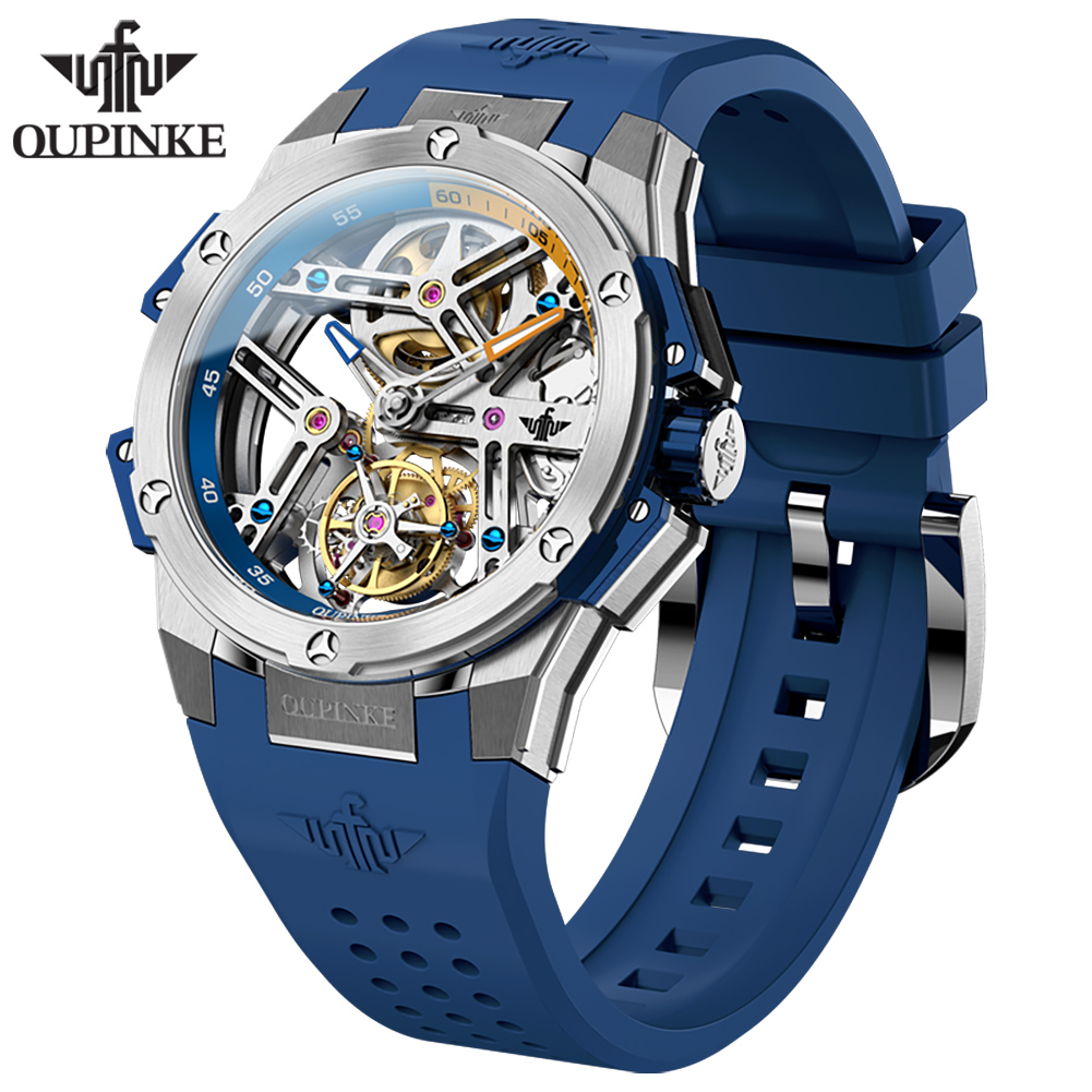 OUPINKE 8003 Echte Tourbillon- – Omega Watch Constellation Bewertung und Preis